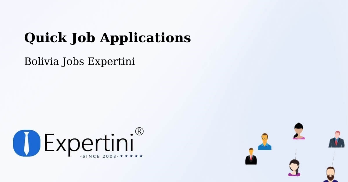 Quick Apply Feature – Riberalta - Bolivia Jobs Expertini