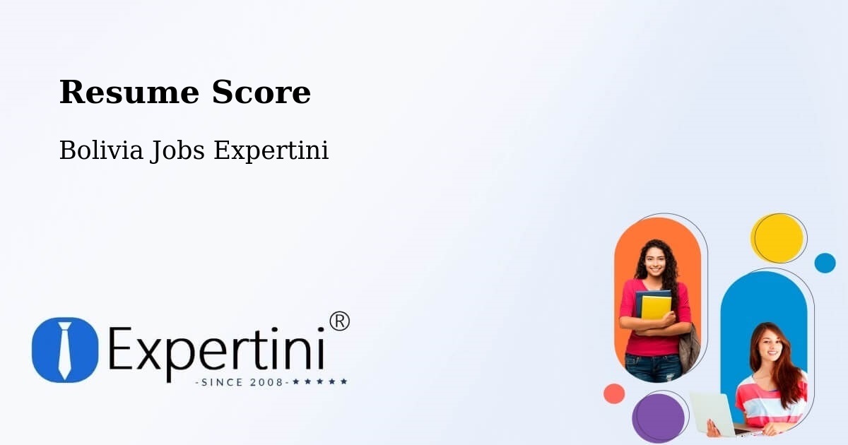 Resume Score & Job Description Match Tool – Riberalta - Bolivia Jobs Expertini